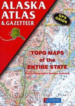 Paperback Alaska Atlas & Gazetteer Book