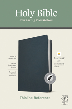 Filament Bible NLT (Hardcover Cloth, Gray, Indexed): The Print+digital Bible