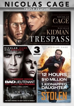 DVD Nicolas Cage Triple Feature Book