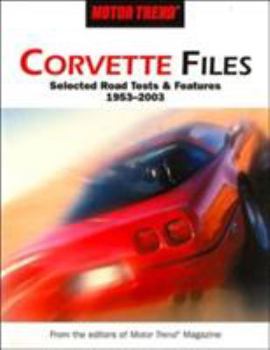 Paperback Motor Trend: Corvette Files Book