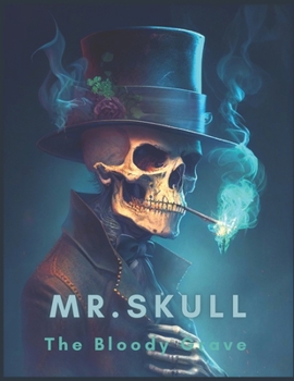 Paperback Mr. Skull: The Bloody Grave: Coloring book Vol.1 Book