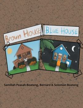 Paperback Brown House, Blue House Book