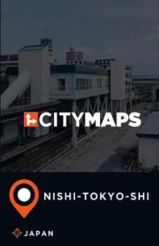 Paperback City Maps Nishi-Tokyo-shi Japan Book