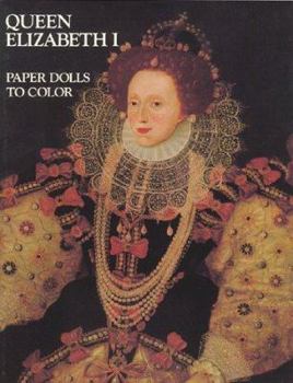 Paperback Queen Elizabeth I-Color Bk Book