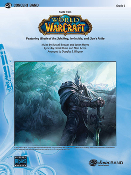 Paperback World of Warcraft, Suite from: Featuring: Wrath of the Lich King / Invincible / Lion's Pride, Conductor Score & Parts Book