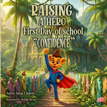 Paperback Raising A Hero First Day of School Book