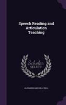 Hardcover Speech Reading and Articulation Teaching Book