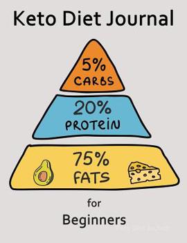 Keto Diet Journal For Beginners: Low Carb Macros & Meal Tracking Log Inspirational Ketogenic Diet Weight Loss Journal Planner Diary Log Book