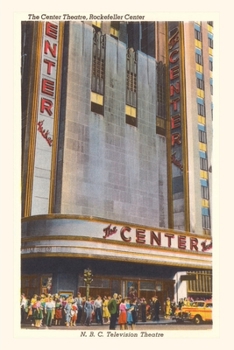 Paperback Vintage Journal NBC Television Theatre, New York City Book