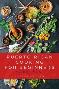 Paperback Puerto Rican Cooking for Beginners Book