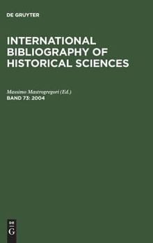 Hardcover International Bibliography of Historical Sciences Book