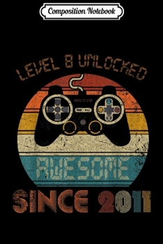 Composition Notebook: Video Game 10th Birthday Gamer Kids Youth 10 Years Old Journal/Notebook Blank Lined Ruled 6x9 100 Pages