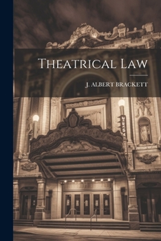 Paperback Theatrical Law Book