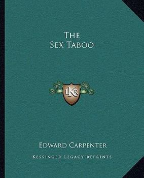 Paperback The Sex Taboo Book