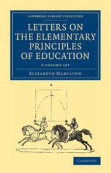 Paperback Letters on the Elementary Principles of Education 2 Volume Set Book