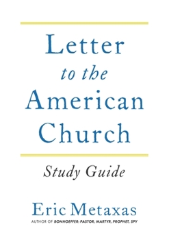 Paperback Letter to the American Church Study Guide Book