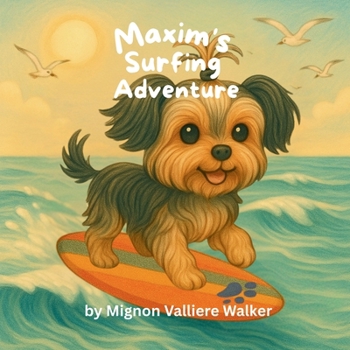 Paperback Maxim's Surfing Adventure [Large Print] Book