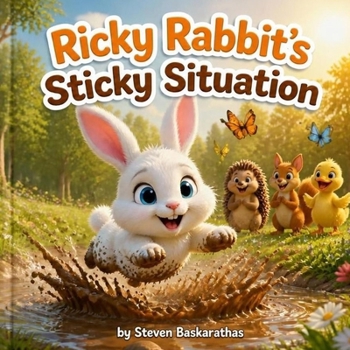 Paperback Ricky Rabbit's Sticky Situation: A Bunny Learns Why Baths Are Fun Book