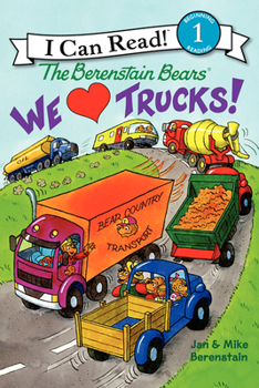 Paperback We Love Trucks! Book