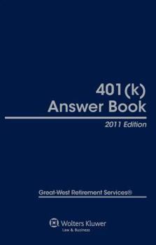 Hardcover 401(k) Answer Book, 2011 Edition Book