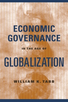 Paperback Economic Governance in the Age of Globalization Book