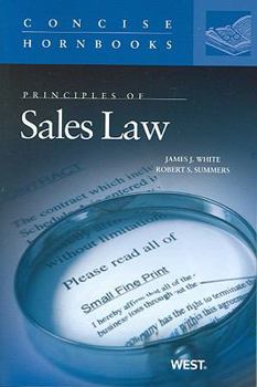 Paperback Principles of Sales Law Book