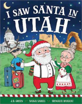 Hardcover I Saw Santa in Utah Book