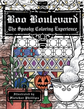 Paperback Boo Boulevard: The Spooky Coloring Experience Book