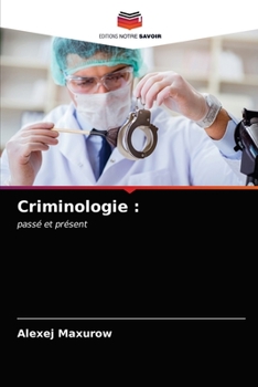 Paperback Criminologie [French] Book