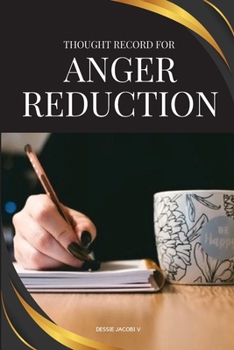 Paperback Thought Record for Anger Reduction Book