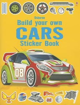Paperback Build Your Own Cars Sticker Book