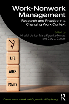 Paperback Work-Nonwork Management: Research and Practice in a Changing Work Context Book