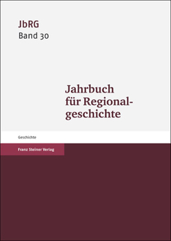 Hardcover Jahrbuch Fur Regionalgeschichte 30 (2012) [German] Book