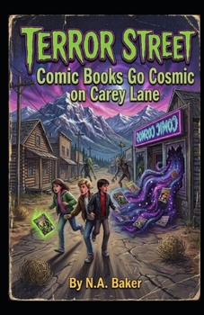 Paperback Comic Books Go Cosmic on Carey Lane Book