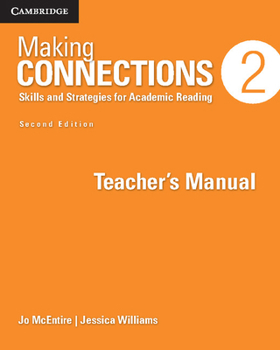 Paperback Making Connections Level 2 Teacher's Manual: Skills and Strategies for Academic Reading Book