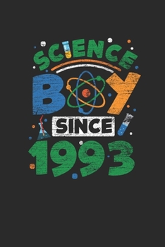 Paperback Science Boy Since 1993: Graph Paper Notebook - Scientist, Student And Teacher Gift Idea Book