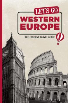 Paperback Let's Go Western Europe: The Student Travel Guide Book