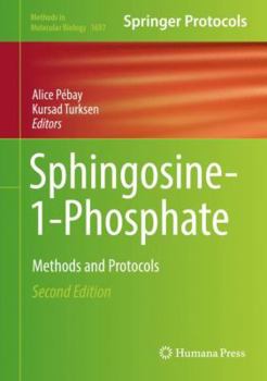 Hardcover Sphingosine-1-Phosphate: Methods and Protocols Book