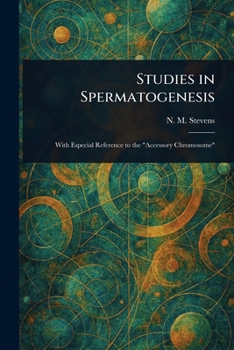 Paperback Studies in Spermatogenesis Book