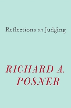 Hardcover Reflections on Judging Book