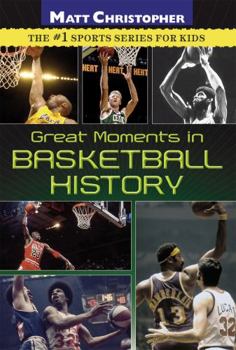 Paperback Great Moments in Basketball History Book