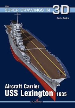 Paperback Aircraft Carrier USS Lexington 1935 Book