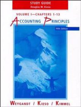 Paperback Accounting Principles, Chapters 1-13, Textbook and Study Guide Book