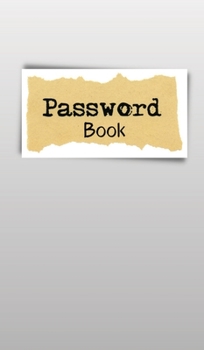 Hardcover Password Book: Internet Password Organizer (Hardcover) Book