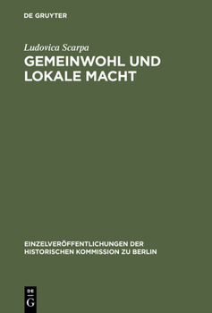 Hardcover Gemeinwohl und lokale Macht [German] Book