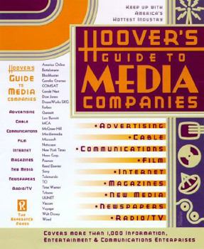 Paperback Hoover's Guide to Media Companies Book