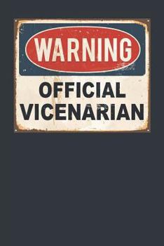 Paperback Warning Official Vicenarian Book