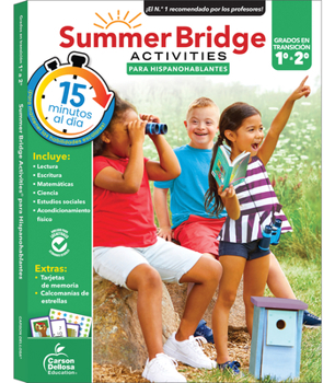 Paperback Summer Bridge Activities Spanish 1-2, Grades 1 - 2 Book