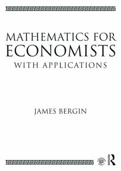 Paperback Mathematics for Economists with Applications Book
