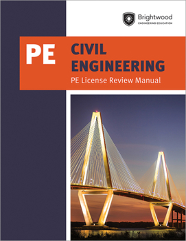 Paperback Civil Engineering: Pe License Review Manual Book